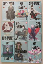 Lot de 9 Mangas Spy Family