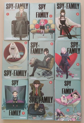 Lot mangas spy - 9, family