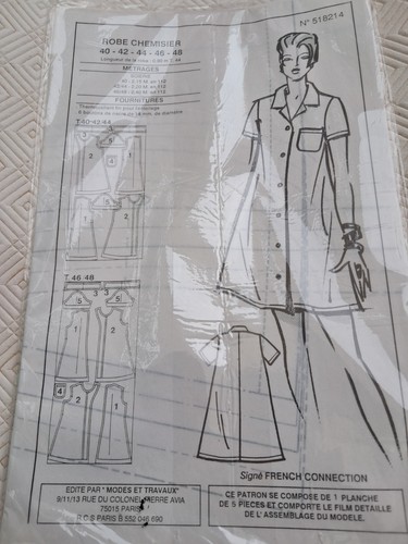 Patron femme vintage - , année