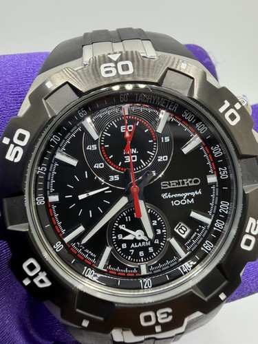 Seiko snad61 alarm chronograph - snad61,