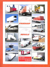REMORQUES FRUEHAUF BENALU " LA GAMME " DOCUMENT