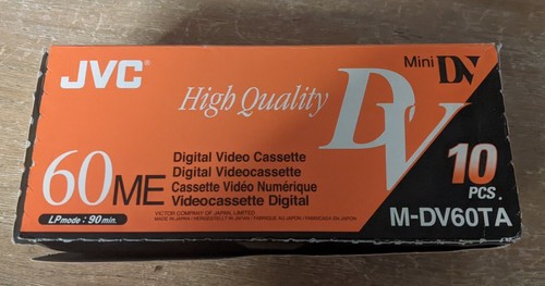 Jvc cassettes minidv - jvc,