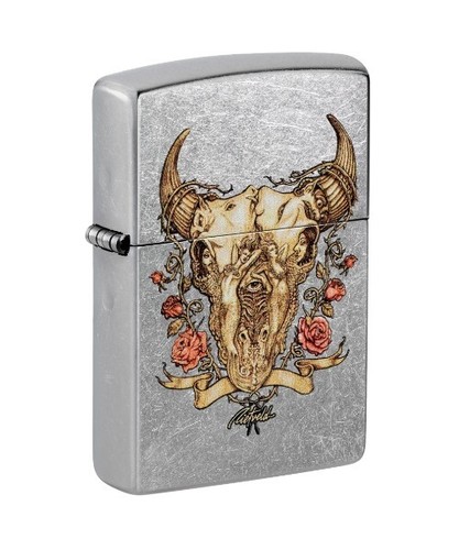 Zippo cow skull - zippo, rick