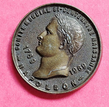 N°297)   MEDAILLE - BICENTENAIRE DE LA NAISSANCE DE NAPOLEON - 1769 -1969 -