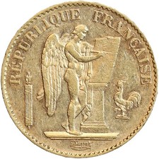20 Francs Génie Troisième