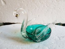 Cygne Vide Poche en verre ou cristal Murano ?? non signé