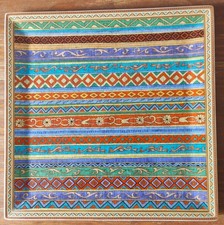 Assiette carrée Hermès