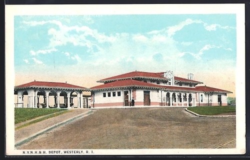 Carte postale westerly - postale, ri