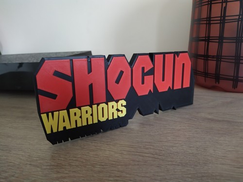 Enseigne shogun warrior - enseigne,