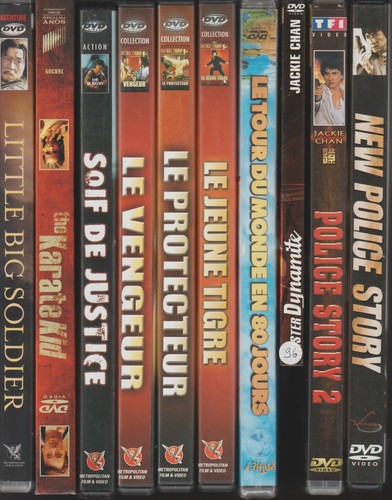 Jackie chan lot - jackie, 10