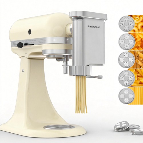 Gourmet pasta press - pasta, attachment