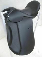 Selle de cheval en cuir noir