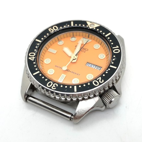 W2430 seiko 6458 600a orange - 6458-600a,