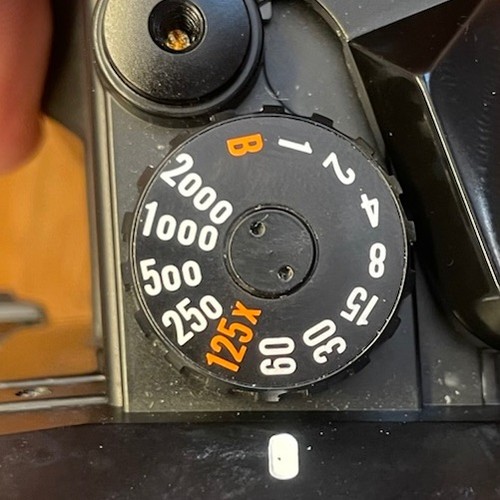2000 mécanique obturateur - 1/2000,