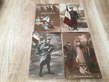 LOT DE 4 CARTES POSTALES