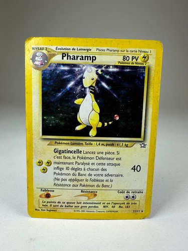 Carte pokémon pharamp 111 - pokémon,