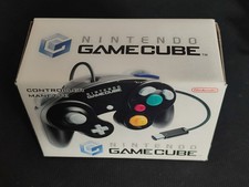 MANETTE GAME CUBE  complète en boite gamecube controller noir