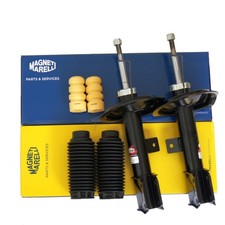 2 amortisseurs à gaz avant + kit anti-poussière pour CITROËN C4 PEUGEOT 307