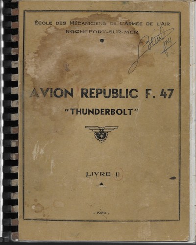Manuel avion republic 47 - manuel,