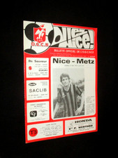 OGC NICE FC METZ  Programme