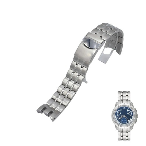 22mm silver color steel watch - silver,