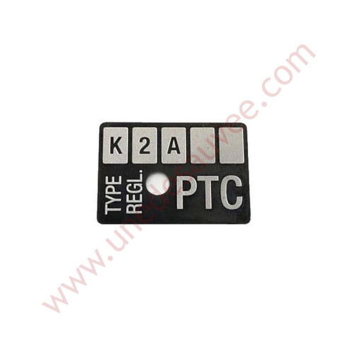 Plaque identification bloc - identification,