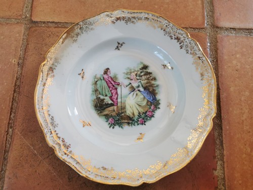 Assiette porcelaine impériale - assiette,