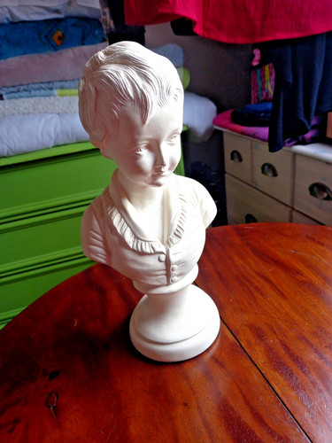 Statue buste enfant - statue,