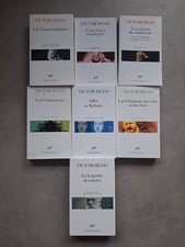 Victor Hugo Lot De 7 Livres De