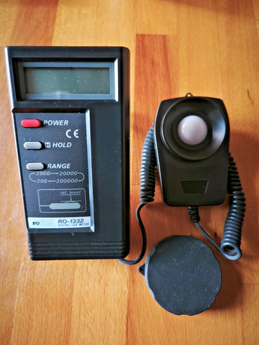 Luxmètre roline 1332 - luxmètre,