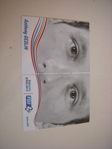Cyclisme carte postale fdj - cyclisme, cp