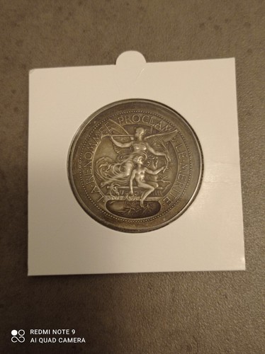 Médaille argent massif - médaille,
