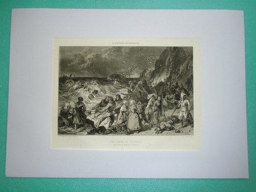 Lithographie la bretagne - la,