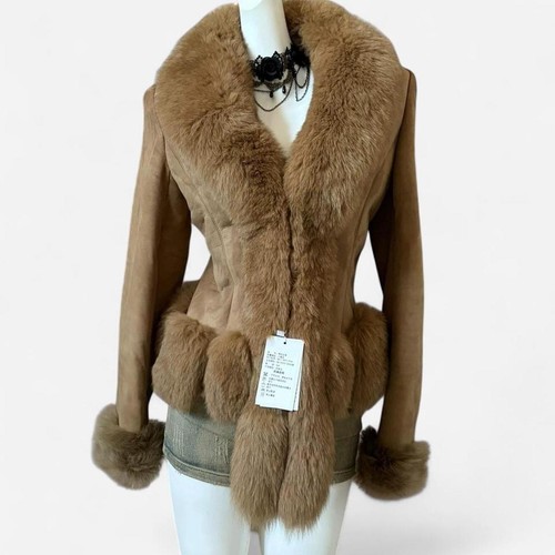 Manteau peau mouton et - manteau, en