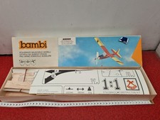 avion modélisme Bambi Jouet Année 80s Neuf D Epoque 