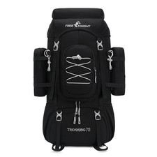 Sac Dos Grande Capacité Imperméable Sangles Réglables 70L Housse Pluie Randonnée