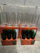 Rare lot de 12 verres long