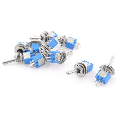 10pcs spdt 2 position - on/le, 2 position