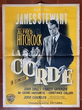 Affiche LA CORDE The Rope ALFRED HITCHCOCK James Stewart 60x80cm
