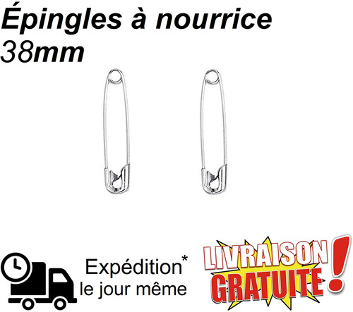 Lot épingle nourrice mm - 2,