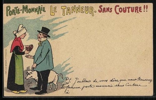 Carte postale publicitaire