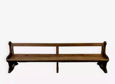 Monumental banc d’église a