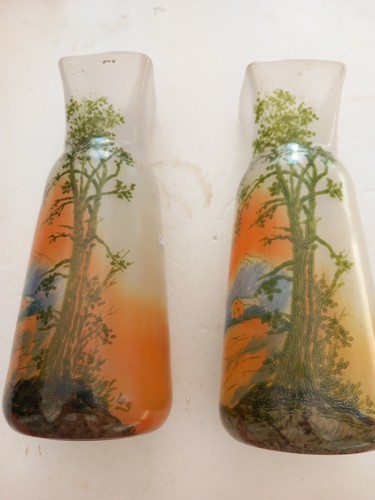 Ancienne paire vases - paire, de