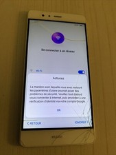Huawei P9 EVA-L09 - Couleur Argent - Bloqué Google - Écran Cassé (476)