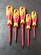 GEDORE ALLEMAGNE LOT DE 5 TOURNEVIS ISOLES 1000 VOLTS NEUFS