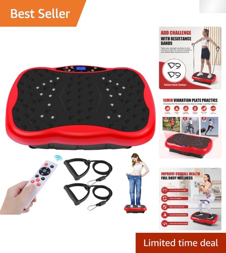 Portable vibration plate with - vibration,