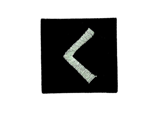 Patch ecusson brode