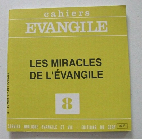Cahiers evangile 8 les - evangile,