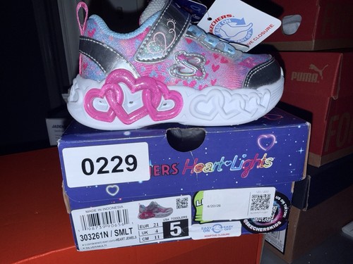 Skechers girls heart lights - skechers,