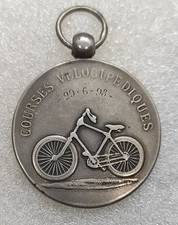 MEDAILLE ARGENT 1898 COURSES
